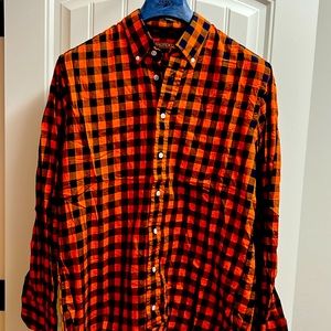 VERY RARE - Men’s plainswear brushed cotton sport shirt